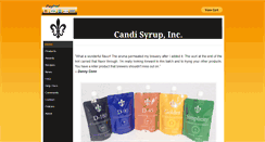 Desktop Screenshot of candisyrup.com
